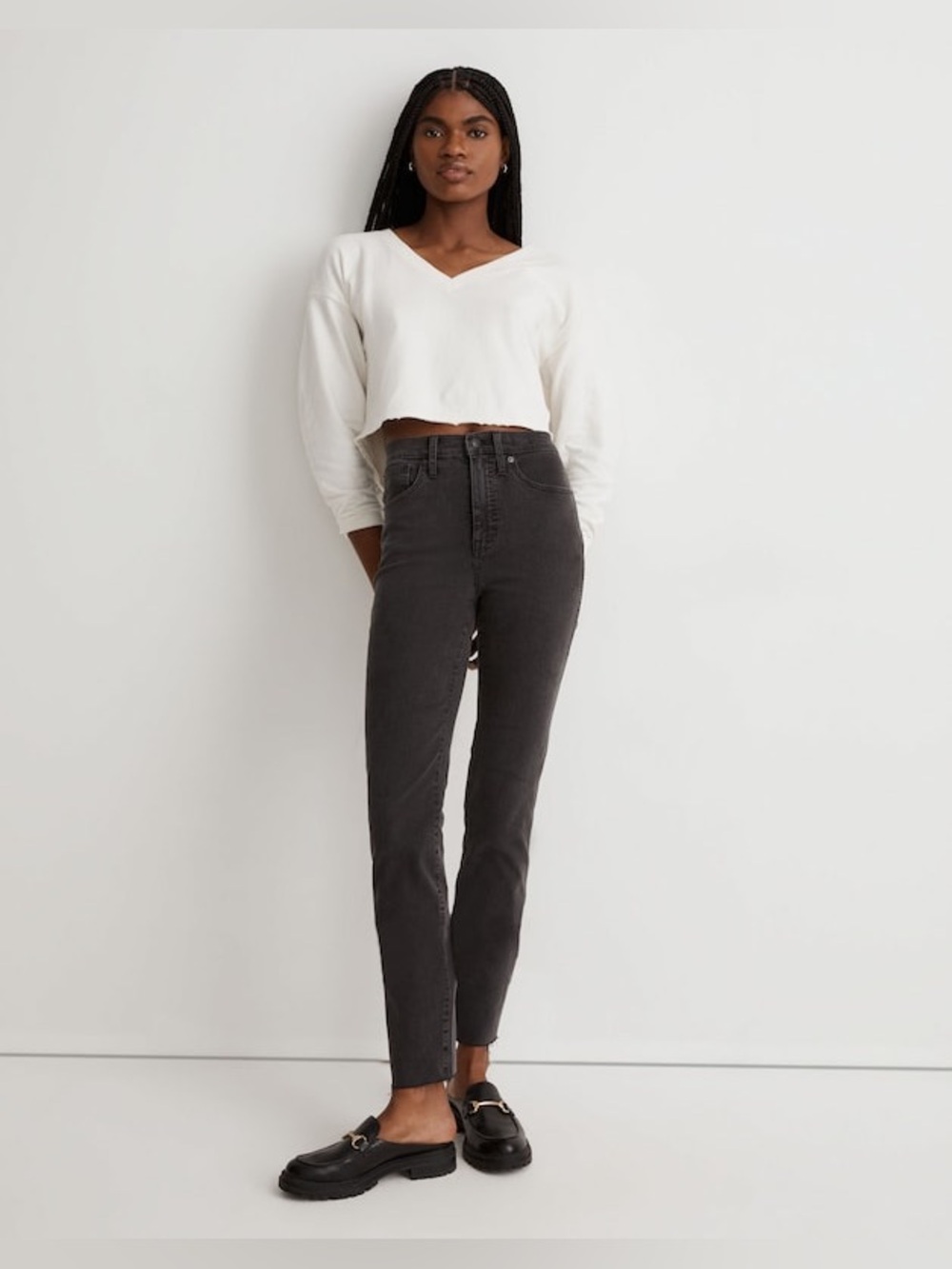 Madewell Raw Hem STOVEPIPE Skinny Jeans